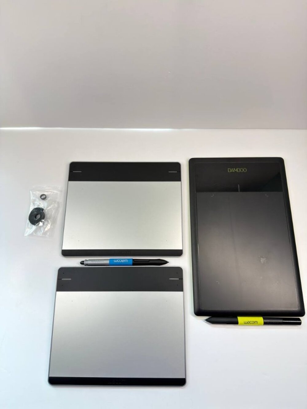 Wacom Graphics Tablet Bundle – 3 Tablets + Pens Included